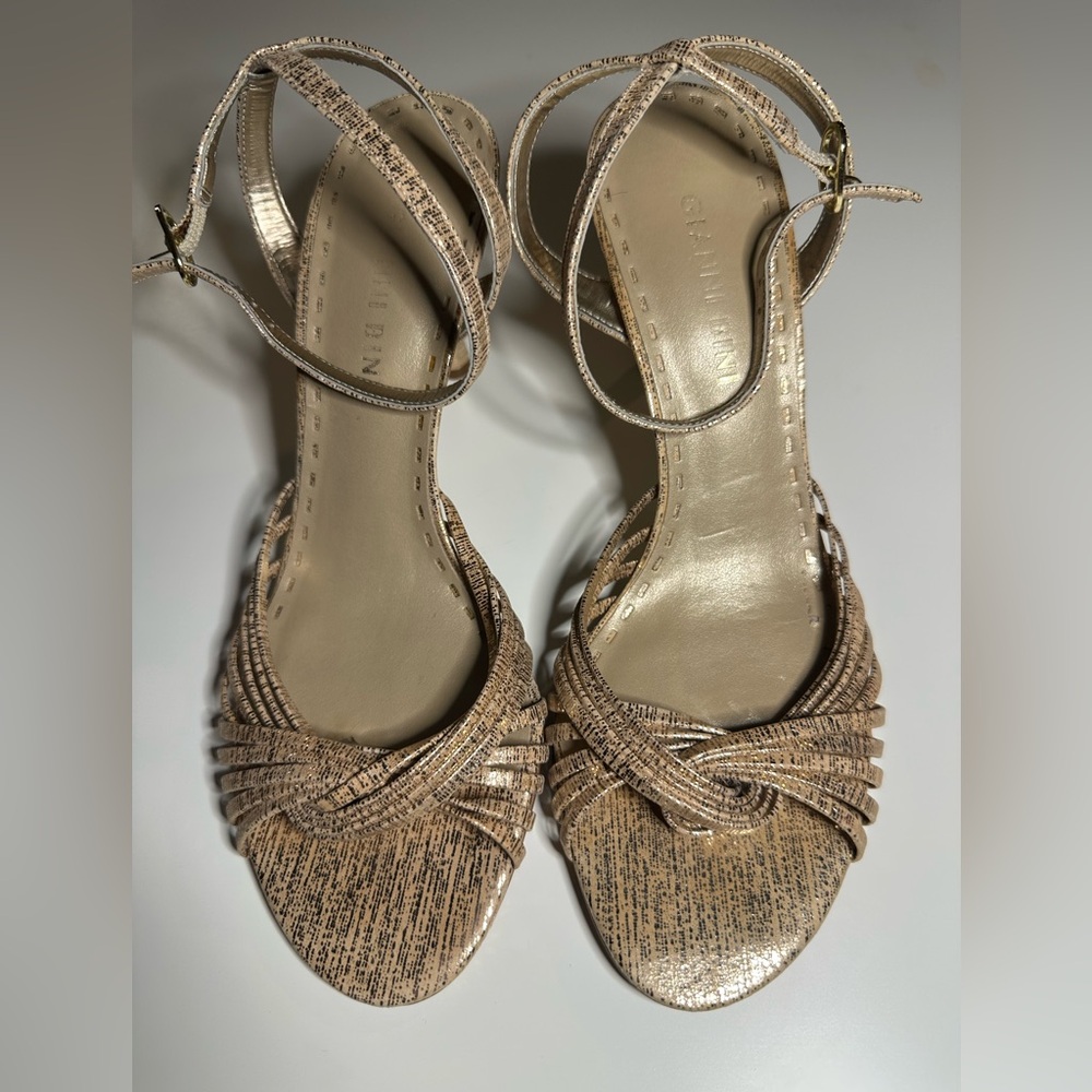 Gianni Bini Strappy Sandals in Tan